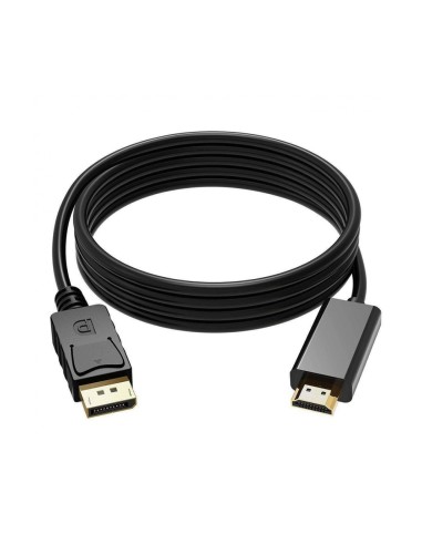 Cable Adaptador Vídeo audio 4K DisplayPort DP macho a HDMI macho 1.5m