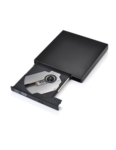 Lector DVD ROM Slim USB 2.0 Grabador CD PC Macbook iMac Portátil