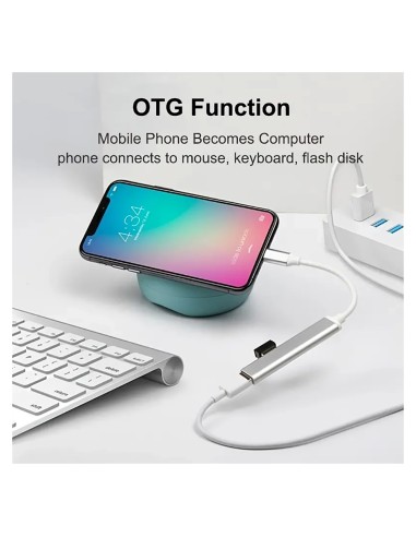 Hub Adaptador OTG USB 3.0 A 4 Puertos USB 3.0 &...