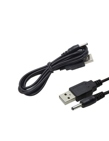 Cable alimentación USB a DC 3.5mm / 1.35mm 5V