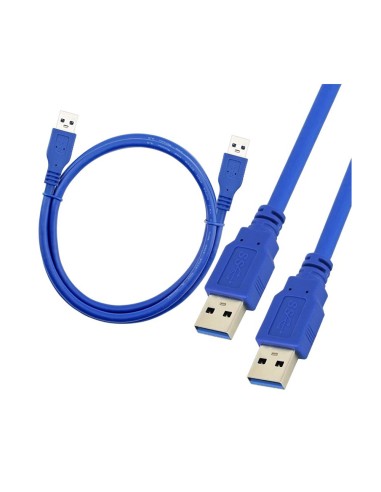 Cable adaptador alargador USB 3.0 macho - macho de 1m