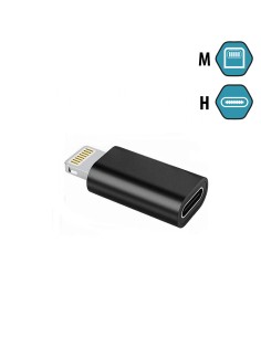 Mini adaptador OTG USB Tipo-C a Lightning