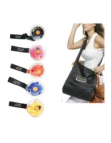 Bolsa reutilizable compacta para compra piscina playa aire libre-2