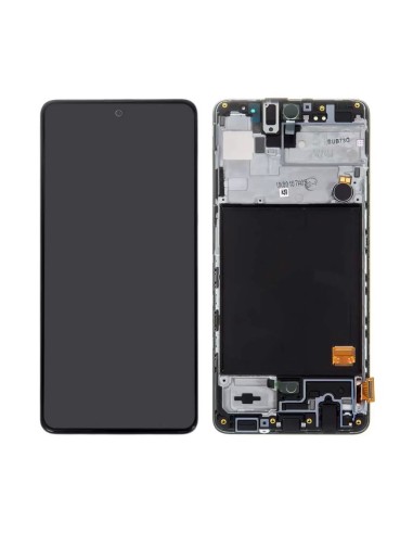 Pantalla completa Lcd y tactil con Marco para Samsung Galaxy A51 (A515F)