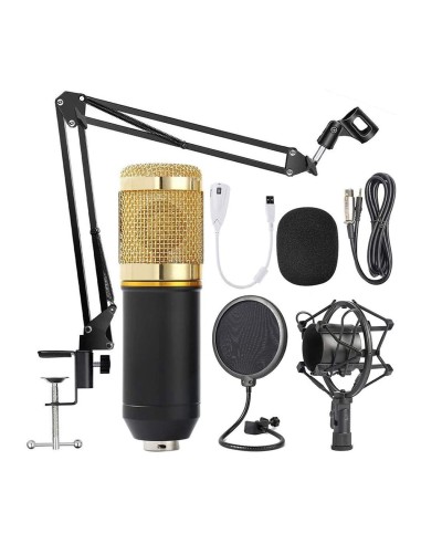 Micrófono Profesional BM-800 condensador...