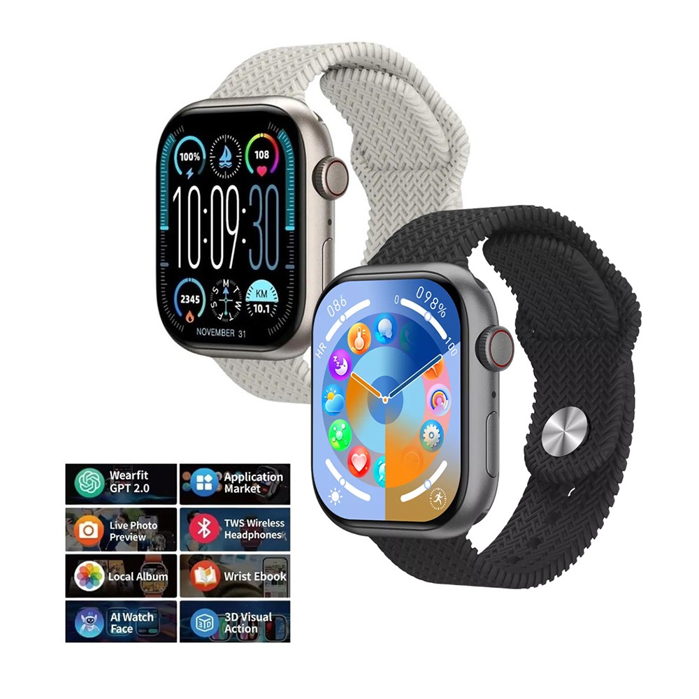 Reloj Smartwatch HK10 Pro Plus pantalla Amoled NFC ChatGPT