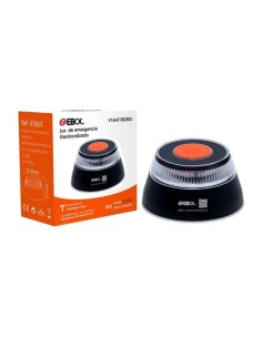Luz Emergencia V16 Ebox EB2503 Baliza Homologada DGT Geolocalizada IoT Base Magnética