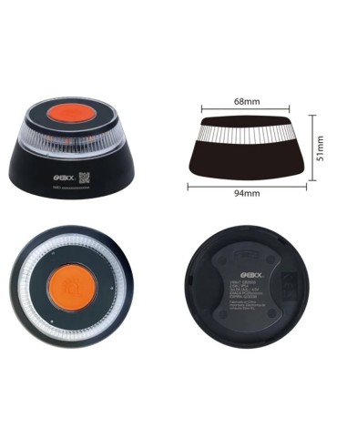 Luz Emergencia V16 Ebox EB2503 Baliza coche...