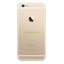 Chasis trasero color Dorado para iPhone 6S