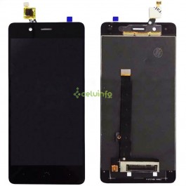 Pantalla LCD y tactil color negro para BQ X5 Plus