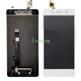 Pantalla LCD y tactil color blanco para BQ X5 Plus