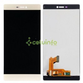 Pantalla Completa LCD y tactil Huawei Ascend P8 color dorado