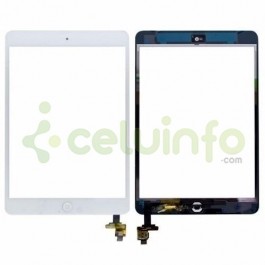 Tactil color blanco con IC para iPad Mini1 Mini2