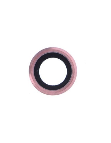 Embellecedor lente camara trasera color Rosa para iPhone 6S Plus