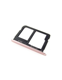 Porta Sim y MicroSD Rosa para Samsung A310 A510 A710