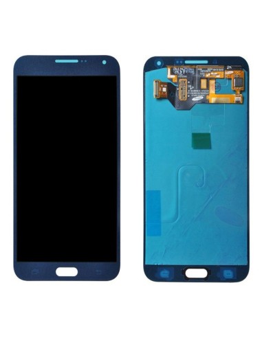 Pantalla LCD y Tactil color azul para Samsung Galaxy E7
