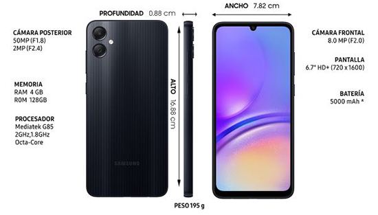 samsung galaxy A05