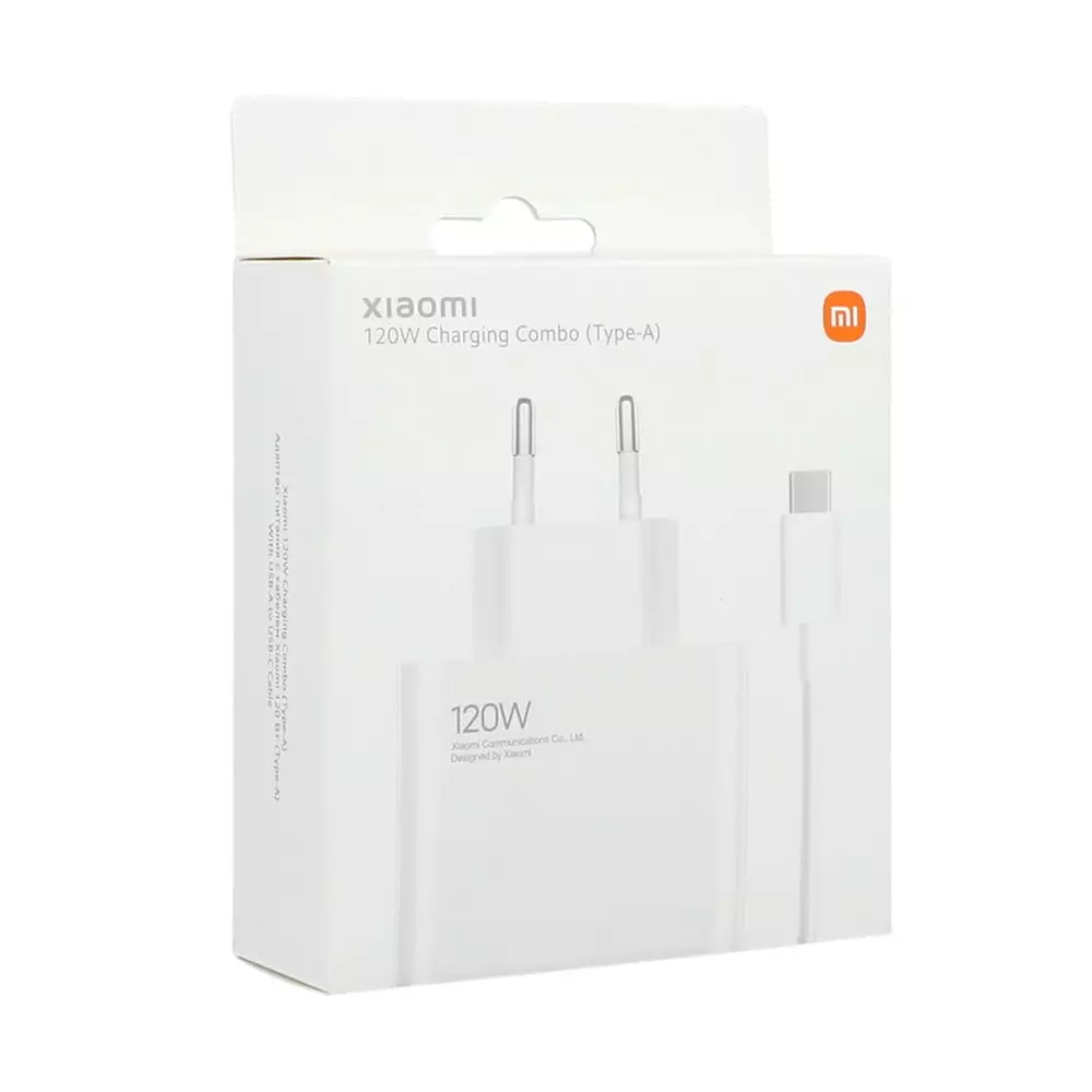 cargador original xiaomi super rapido 120w